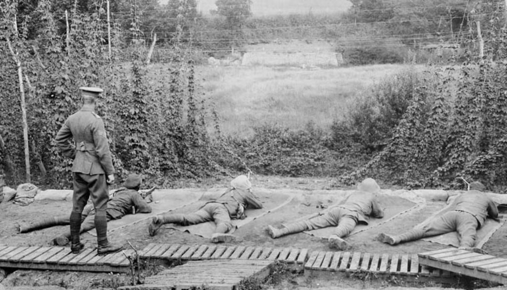 122_Sniping School (2nd Canadian Infantry Battalion). July, 1916.